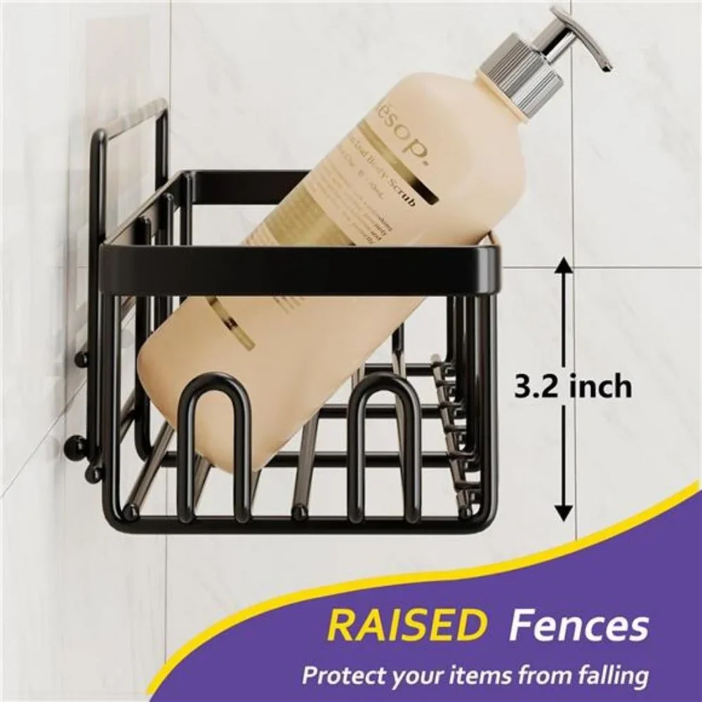 Shower Caddy Organizer 5 Pack, Self Adhesive Shelves Basket for Bathroom Storage